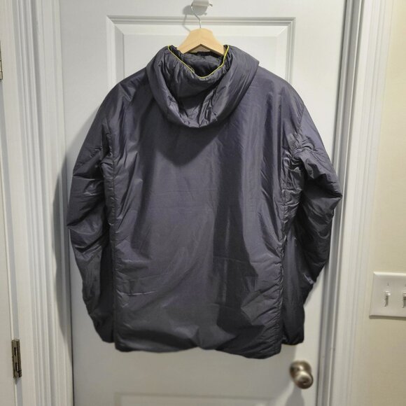 Arc'teryx Nuclei Hoody Nylon Jacket - Steel Submarine Grey Color Size Large - Picture 3 of 6